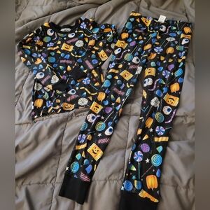 Girl's Halloween Pajamas Size 8